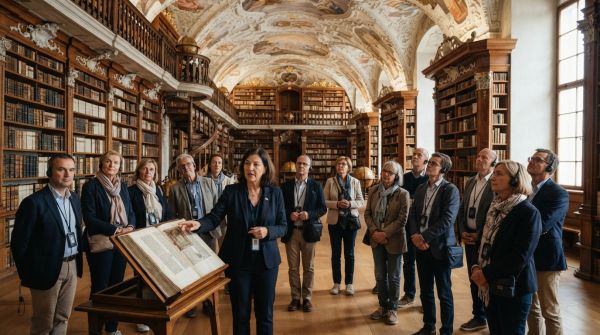 Comment choisir une croisière offrant des visites des bibliothèques historiques en Europe?