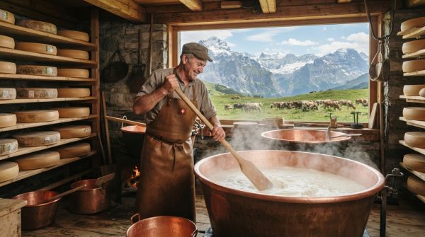 Où apprendre les techniques de fabrication de fromage dans les Alpes suisses?